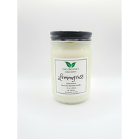 LEMONGRASS SCENTED CANDLE