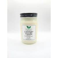 LAVENDER VANILLA SCENTED CANDLE