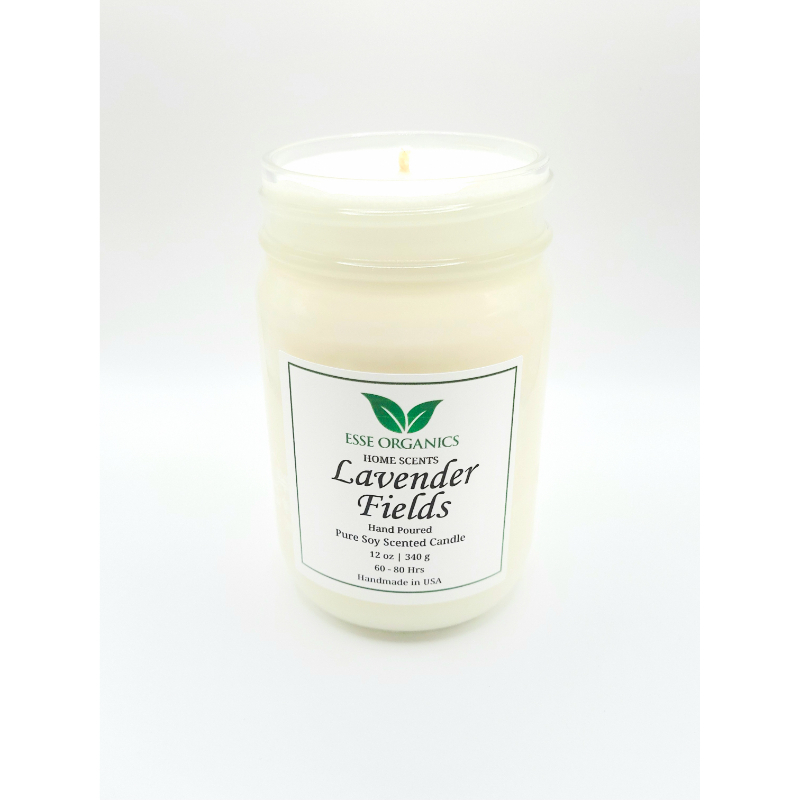 LAVENDER FIELDS SCENTED CANDLE