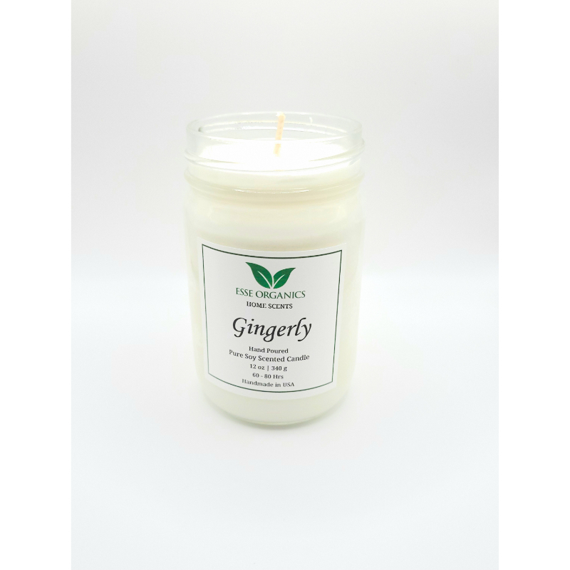 GINGERLY SCENTED CANDLE