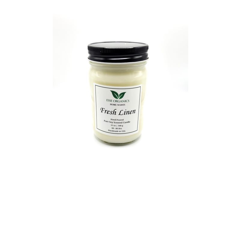 FRESH LINEN SCENTED CANDLE